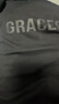 gxg.jeans男装  多色字母绣花基础凉感休闲圆领短袖T恤男 25年夏新品 黑色 M (170) 实拍图