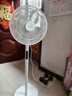 美的（Midea）【幸运草安睡风扇1S】一级能效直流变频声控电风扇家用遥控卧室静音落地扇台式桌面抗菌大风力电扇 实拍图