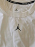 Jordan男子乔丹 速干透气 纯色休闲 短袖T恤FN5830-100白色2XL 实拍图