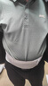 吉普（JEEP）短袖T恤男夏季Polo商务休闲衫男士宽松凉感衣服男装 灰绿  2XL 实拍图
