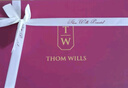 THOM WILLS真皮小白鞋男士夏季休闲板鞋商务透气百搭正装鞋真皮牛皮男鞋舒适 白色G014-1 40 /7码 实拍图