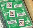 富士instax迷你拍立得相机专用3寸拍立得相纸适用mini7+/7c/7s/11/40/90/99/evo/12/41/25/70等型号 20张白边相纸+相册随机+相框随机 实拍图