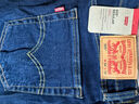 Levi's李维斯25春夏新款男士505直筒美式怀旧复古商务休闲牛仔裤 牛仔蓝 32 (32) 实拍图