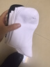 宝盖丁袜子男秋冬纯色棉袜中筒新疆棉防臭运动白色加厚潮街头篮球袜 长款：3白+2黑 5双 均码 实拍图