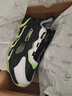 安踏儿童运动鞋男女童跑步鞋秋冬季网革旋钮扣犟弹科技学生赤焰跑鞋 【男革面】黑/白/绿5523N-1 38 脚长约24cm 实拍图