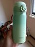 膳魔师（THERMOS）保温杯316钢350ml男女士儿童保冷水杯子父亲节礼物JNL-350S竹林绿 实拍图