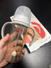 贝亲（Pigeon）自然离乳 PPSU重力球吸管奶瓶 双把手直饮杯 330mL 12月+ AA253 实拍图
