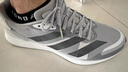 adidas adizero RC 4训练备赛竞速轻盈薄底日常体测跑鞋阿迪达斯   灰色/白色/黑色   41 实拍图