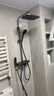 九牧（JOMOO）淋浴花洒套装枪灰自动除垢喷枪淋浴器36633-526/HBS-1 实拍图