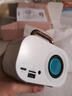 梵昇昱无线蓝牙音响 复古卡通可爱高音质便携式收音机音响迷你可插卡U盘蓝牙小音箱送女生闺蜜生日礼物 白色蓝牙音响【太空酷乐狗】 实拍图