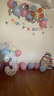 多美忆生日装饰气球场景布置女宝宝周岁儿童生日快乐气球蛋糕装扮 实拍图