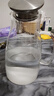 慕馨（moosen）凉水壶玻璃耐热高温防爆家用大容量水瓶凉白开水杯茶壶套装冷水壶 1800ml单壶(收藏加购得杯垫杯刷) 实拍图