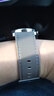 华为（HUAWEI）手表原装watch3丨GT丨GT2丨2e丨Pro丨buds真皮运动氟橡胶原装表带 华为GT3Pro原装表带皮表带灰色-22mm简装 watch3/GT/GT2/GT2E/Pro 实拍图