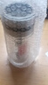 【⭐京东物流配送】大容量茶水分离商务泡茶杯高硼硅双层玻璃水杯 银本色 350ml 实拍图