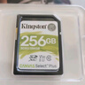 金士顿（Kingston）256GB SD存储卡 U3 V30 相机内存卡 sd卡大卡 支持4K 高速连拍 读速100MB/s 写速85MB/s 实拍图