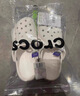 crocs卡骆驰洞洞鞋贝雅卡骆班轻便耐磨一脚蹬休闲鞋|205089 白/深蓝-126 37 /38(230mm) 实拍图