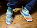 巴布豆童鞋女童毛毛虫款夏季软底透气儿童学步鞋103322017浅月/荧火绿30 实拍图