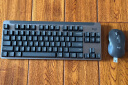 罗技（Logitech）MK855蓝牙键鼠套装 游戏办公键盘鼠标套装 无线键鼠套装 便携黑色（K855键盘+M750鼠标） 实拍图