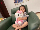 哈喽keiti玩偶hello凯蒂kitty公仔布娃娃猫玩偶抱枕女生睡觉毛绒 天使【95%都选择】 50厘米 实拍图