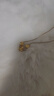 金小貅黄金猫眼珠3D硬金足金999闪亮车花转运珠路路通DIY手链女手串礼物 0.41-0.43g,8mm猫眼珠 实拍图