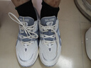 亚瑟士ASICS复古慢跑鞋男女同款老爹鞋运动休闲鞋舒适运动鞋 GEL-1090 亮白色/片状岩石 41.5 实拍图