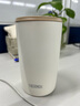 膳魔师（THERMOS）咖啡杯男女办公高颜值日系简约杯子情侣水杯学生杯子TCDP 奶油白【304不锈钢内胆】 415ml 实拍图