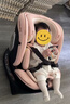 REEBABY启睿pro儿童安全座椅0-12婴儿宝宝车载360旋转i-Size/E1认证 实拍图
