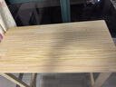爱迪威实木书桌电脑桌少儿学习桌松木书桌家用简易办公木桌写字桌 80长40宽75高 原木无漆单桌 实拍图