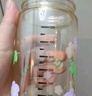 QWE吸管杯500ml木槿紫PPSU奶瓶材质耐咬Y型吸嘴大吸力耐摔小清新 实拍图