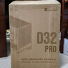 乔思伯（JONSBO）D32 PRO MESH版黑色 MATX桌面小机箱(非侧透/背线可调/支持背插MATX主板/ATX电源/240冷排位) 实拍图