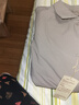 无印良品（MUJI）女式 可水洗 复合立领大衣 风衣外套BDE90C4A 棕色 L  实拍图