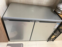 尊贵（ZUNGUI）BCD-219WB 219升卧式冰箱家用变频风冷无霜小型柜式双门橱柜嵌入式厨房矮电冰箱 变频星空银 实拍图