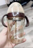 世喜吸管奶瓶1-3岁直饮杯婴儿ppsu一12个月以上宝宝300ml带重力球手柄 实拍图