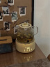World Kitchen康宁养生壶 全玻璃恒温壶煮茶壶煮茶器1L 办公室热牛奶神器保温壶家用花茶壶烧水壶电热水壶煮水壶 【标准款】【24小时预约丨自动保温】 1L 实拍图