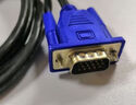 晶华 VGA高清线vga3+9笔记本电脑连接电视显示器投影仪高清视频信号传输公对公连接线紫色1.5米V101E 实拍图