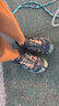 迪卡侬（DECATHLON）儿童沙滩鞋洞洞鞋徒步森林绿36/37-4855975 实拍图