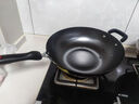 炊大皇（COOKER KING）传世34cm炒锅 无涂层铁锅铸铁锅 电磁炉通用炒菜锅 C34D2 实拍图