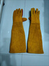 兜逛介家防咬手套训狗防护手套防猫抓手套防狗咬抓猫手套训犬防抓手套猫咪 45cm黄色加厚【全掌加托】 实拍图