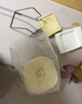 沃德百惠（WORTHBUY）吐骨碟家用小盘子零食碟水果盘餐桌垃圾吐骨头渣盘收纳塑料盘碟子 奶白色8个装+架子 14.2cm 无规格 实拍图