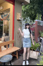 百丽女包2025年海鸥老花托特包斜挎包飞象挂坠托特包X7226AX5 杏色 实拍图