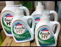 威露士清可新洗衣液柠檬香20.24斤（瓶2L+1L+袋1L*7+消毒液60ml*2）除螨 实拍图