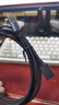 绿联USB3.0延长线 公对母数据连接线高速传输 适用U盘鼠标键盘打印机电视扩展转接线铝壳编织3米10498 实拍图