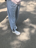 蕉下（beneunder）束脚休闲裤子女士运动阔腿冰丝防晒长裤速干高腰春夏25新款AL205 实拍图