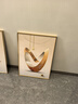 瑞尚（RUISHANG） 北欧客厅装饰画轻奢沙发背景墙挂画简约墙上壁画餐厅玄关墙画 鹿鹿高升 左右50*70+中间100*70烤瓷镶钻 实拍图