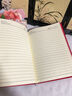 左蒂 笔记本本子花卉记事本加厚本子简约笔记本文具带吊坠日记本手账本高颜值办公记事本可定制logo 实拍图