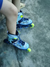 迪卡侬（DECATHLON）儿童轮滑鞋初学者轮滑鞋套装可调节舒适透气溜冰鞋体育课必备 太空旅行款 32/35（脚长20-22cm） 实拍图