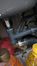 潜水艇（Submarine）CSQ-2C菜盆下水管双槽水槽防臭省空间下水管ABS材质拉伸95厘米 实拍图