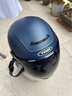 野马（YEMA）3c认证新国标A类365S电动车头盔男女加大码大号大头围夏季摩托车安全帽 皮亚蓝配黑茶长镜 实拍图