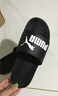 彪马（PUMA）厚底轻盈沙滩透气拖鞋男女情侣夏季休闲凉鞋POPCAT360265 黑色-黑色-白色-10 42 实拍图