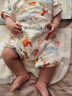 贝肽斯婴儿衣服夏季连体衣短袖竹棉纱布新生幼儿宝宝哈衣爬服睡衣 实拍图